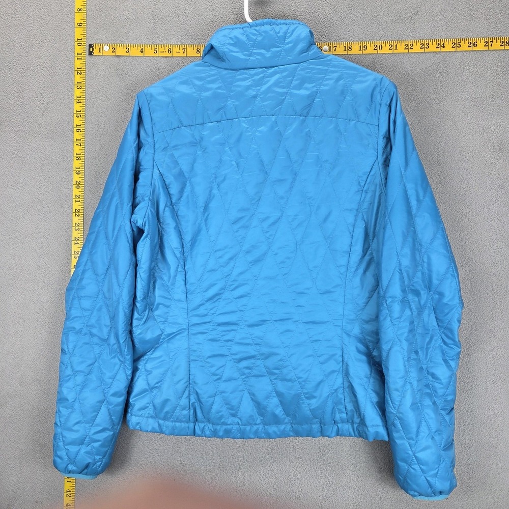 Patagonia Nano Puff Jacket Womens Medium Blue Quilted PrimaLoft Puffer - Picture 2 of 9